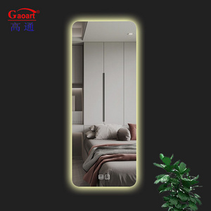 New Design Luxury Wall Modern Bath Large Oversized Ornate Black Bedroom For Decoration Smart Bathroom Mirror