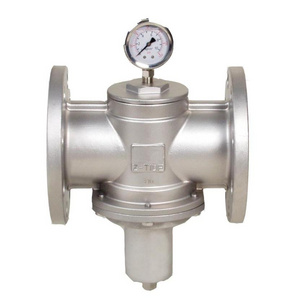 Direct Acting Type Back Pressure Valve Made in Taiwan Stainless Steel