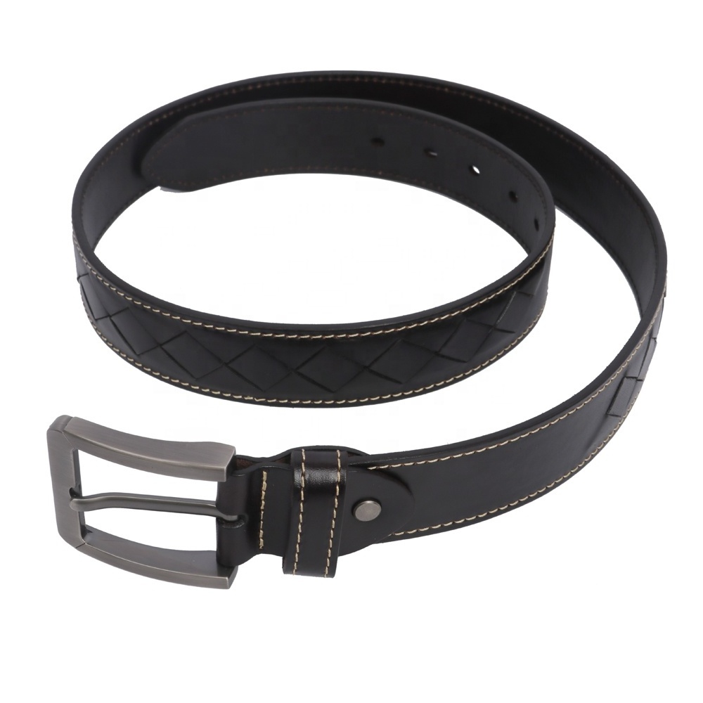 High quality hand made top grain genuine leather belt