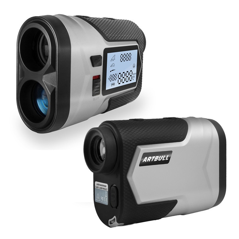 Golf Telescope Laser Rangefinder Charging with Screen Speed Measurement Angle Lock Flag Vibration 1200m