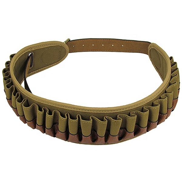 12/20 gauge canvas bandolier cartridge Shooting shell ammo belt