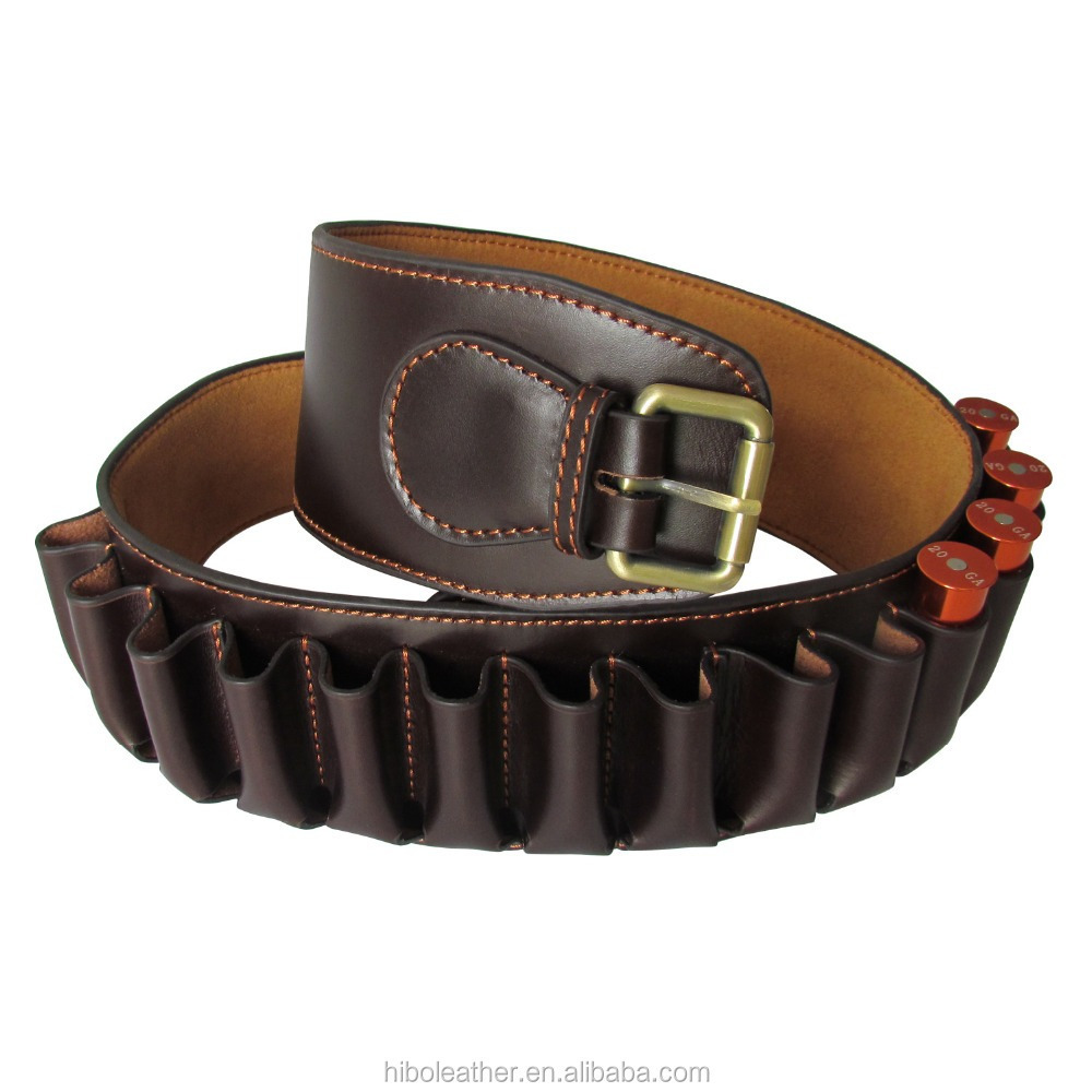 Genuine Leather cartridge holder cartridge belt