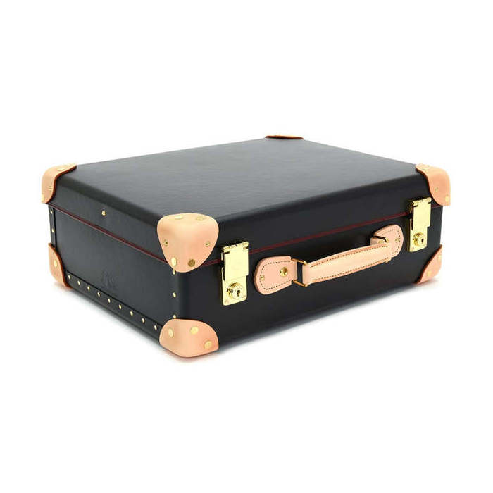 Luxury travel equipments custom traveling boxes leather hard shell case hand carry luggage suitcase