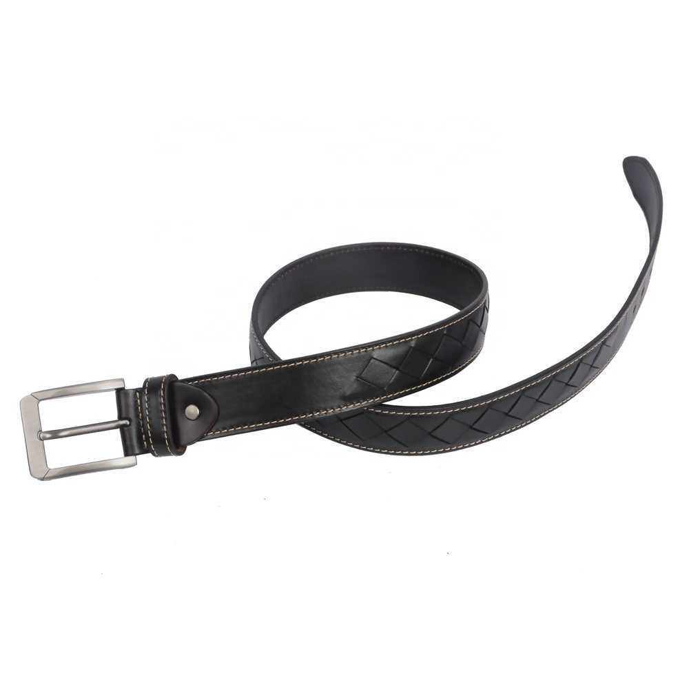 High quality hand made top grain genuine leather belt