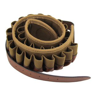 12/20 gauge canvas bandolier cartridge Shooting shell ammo belt