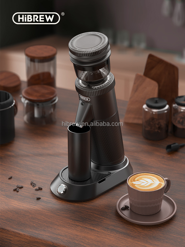 HiBREW G5 electric Compact Portable 48mm Conical Burr Electric Espresso Turkish Coffee Maker Bean Burr Grinder machine