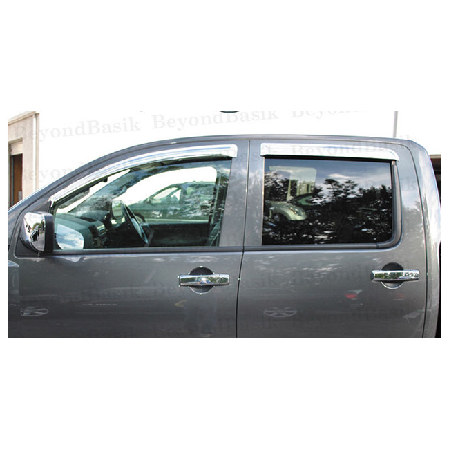 wholesale tinted cast acrylic easy to install car door window Visor