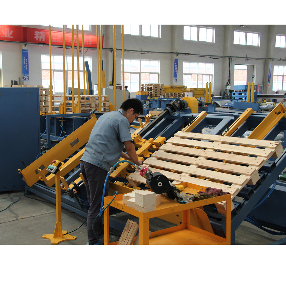 2020 new manual euro wood pallet machine