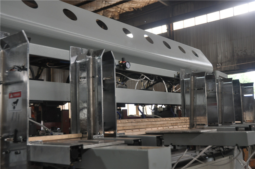 Horizontal Multi Head Mortising Machine Mortise and Tenon Machine Manufacturing Plant Provided ISO PLC Automatic Tenoner Machine