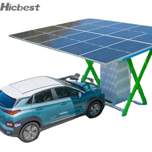 Universal Solar EV Charger DC Solar Panels EV Charger Charging Station Home Use Mobile EV Charging Station For Electric Car