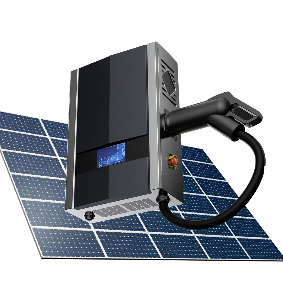 3phase 100A EV Charger RFID WIFI APP Control Solar Energy System for VW ID4 ID6 DC EV Charging Station OEM Byd E6 Dc Gbt 20