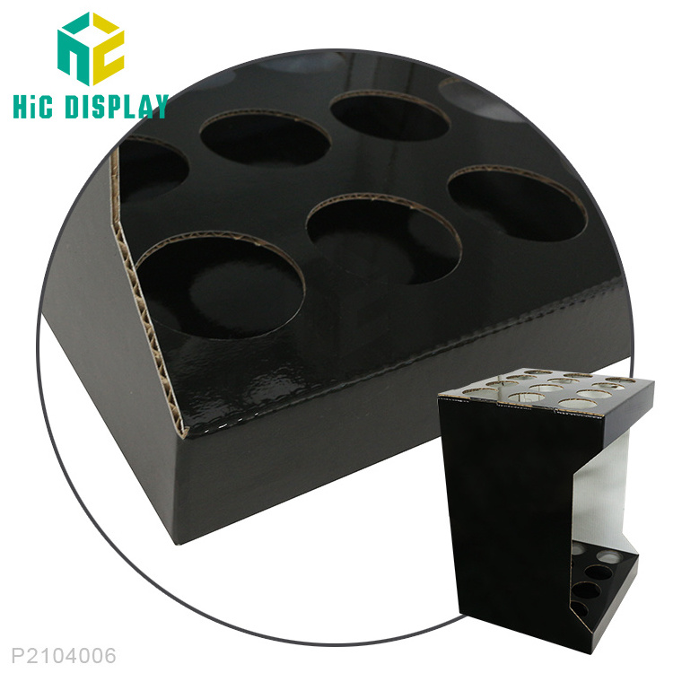 Hot Sale Supermarket Promotional Paper Umbrella Displayed Stand Cardboard Cabinet Stand Shelf Advertising Display Racks