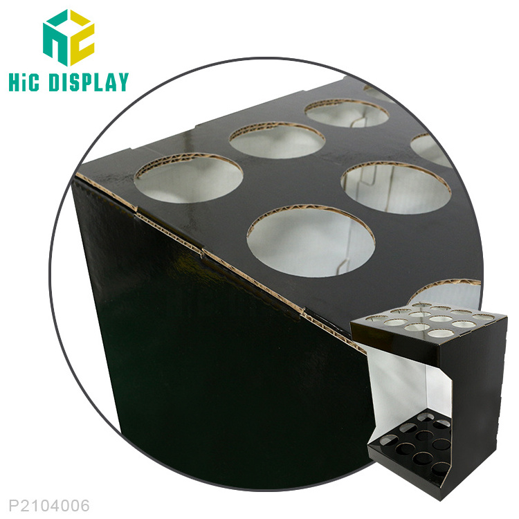 Hot Sale Supermarket Promotional Paper Umbrella Displayed Stand Cardboard Cabinet Stand Shelf Advertising Display Racks