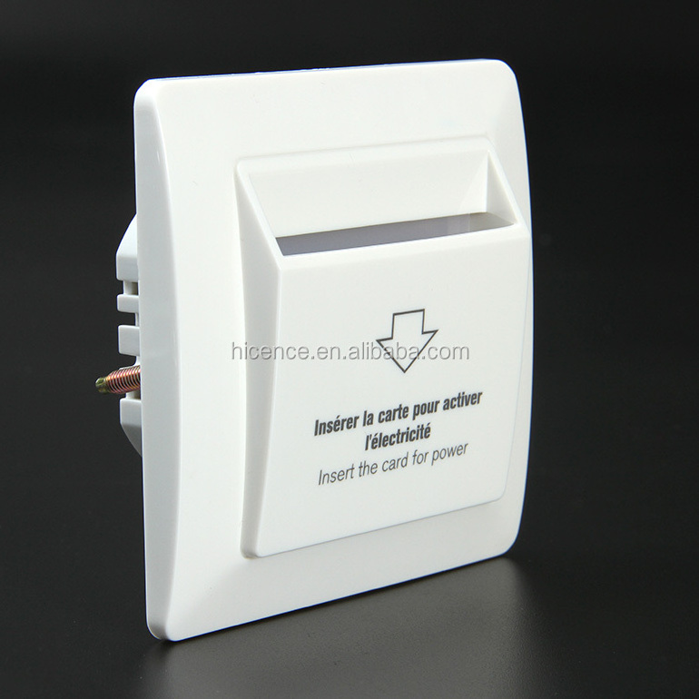 European Style Hotel Card Light Switch Control Insert Energy Saving Switch