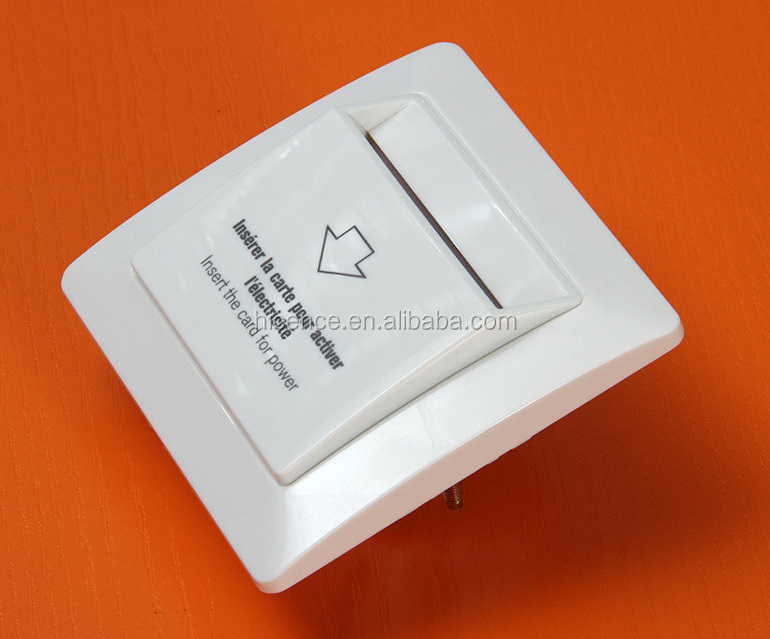 European Style Hotel Card Light Switch Control Insert Energy Saving Switch