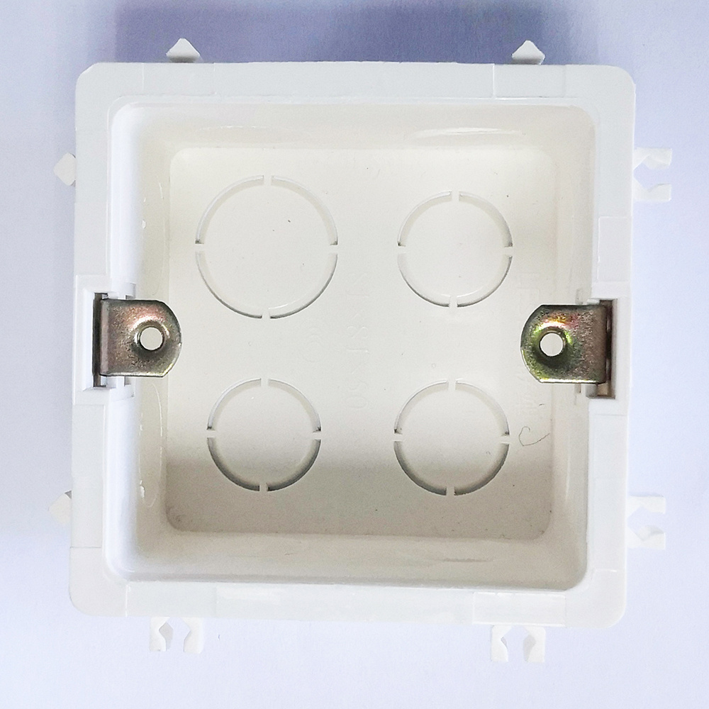 High quality hotel switch install wall mounting box, mounting Dry Lining box, Metal box