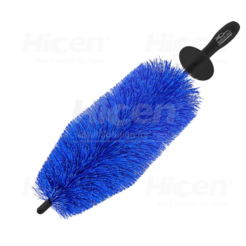 Wheel and Tire Cleaner Brush, Easy Reach Wheel & Tire, Rim Brush for Cars, Trucks, Spokes