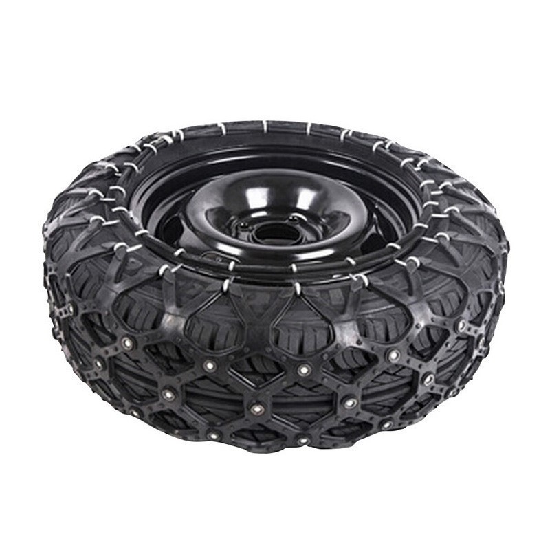 Car Anti-skid Snow Tire Chains Rubber Vehicles Wheel Chain Tyre Protection Chain Plastic,cowhells Rubber Black Standard 76405004