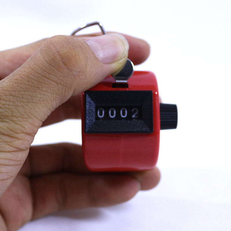 Hand Tally Counter,Handheld Tally Clicker, Metal Mechanical Counter