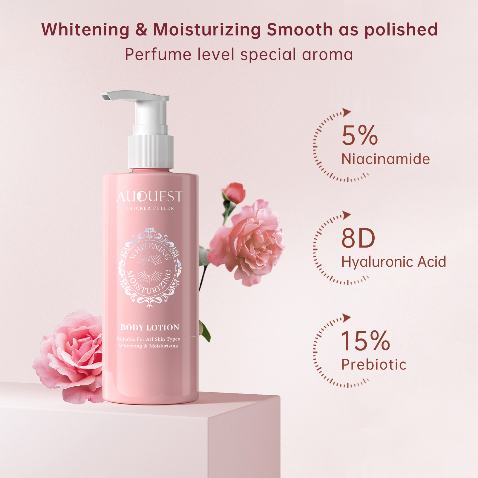 Custom Private Label Organic Body Lotion Cream Moisturizing Milk Whitening Brightening Body Lotion For Black Dark Skin