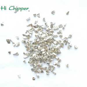 wholesale crushed colored silver coated glass