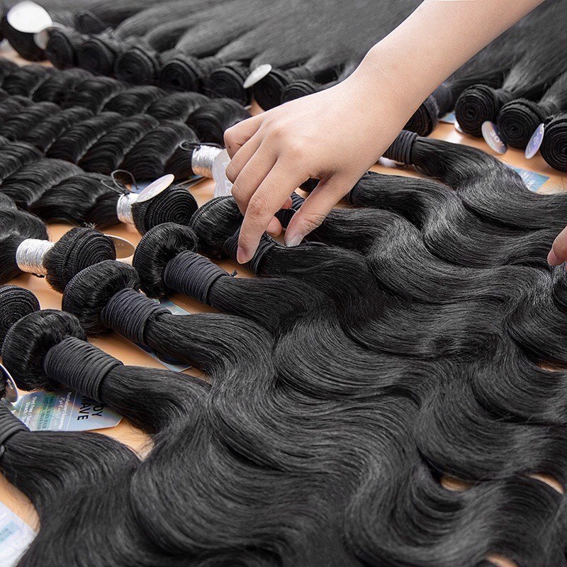 Wholesale Cheveux Naturel Hair Bundles 10A 12A Cuticle Aligned Virgin Hair Vendor raw vietnamese Brazilian Human Hair