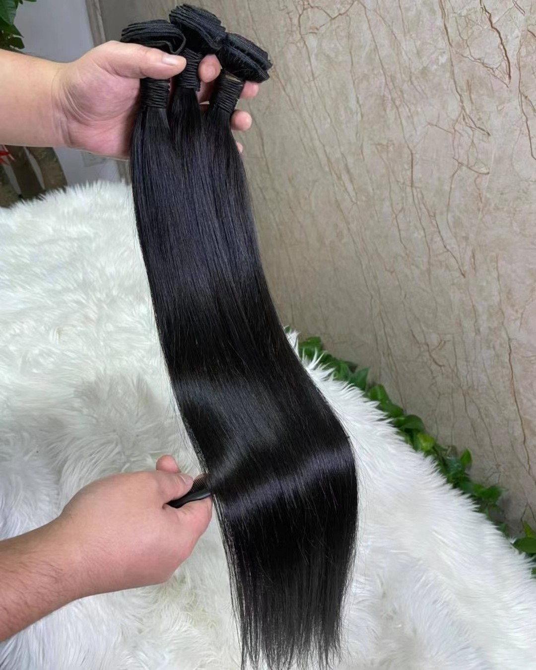 Virgin Brazilian Hair Bundle 10A 12A 14A Double Drawn Human Hair Bundles Cuticle Aligned Wholesale Raw Virgin Vendor