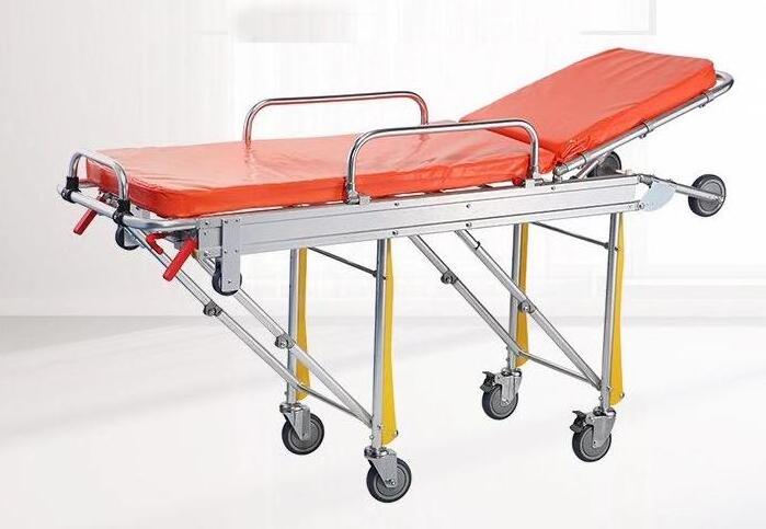 Hot Sale Aluminum Alloy Automatic Hospital Loading Ambulance Stretcher