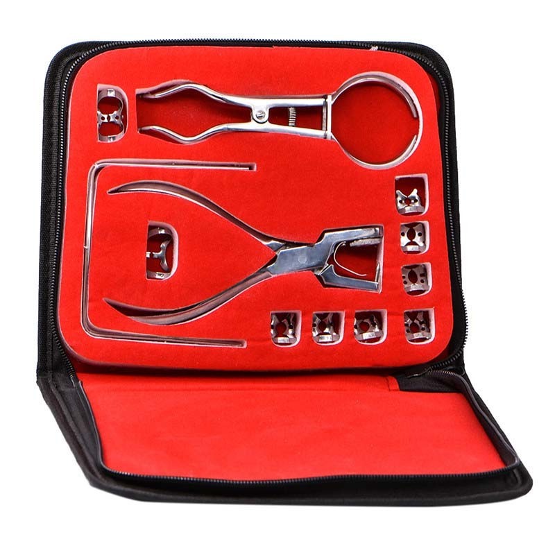 High quality dental rubber dam kits punching dam clamps spreader rubber barrier isolation set for tooth care