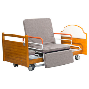 HC-HT01 Luxury Home Care Electric Rotary Home Nursing Bed Rotation Medical Hospital Bed For Sanatorium