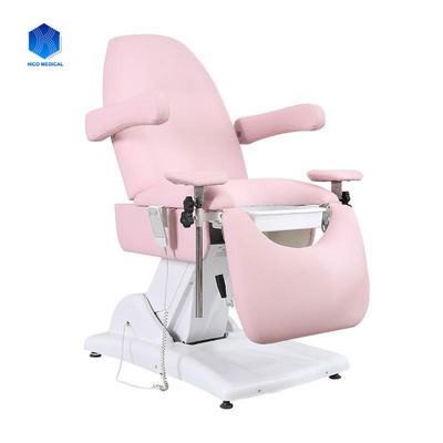 HICOMED Hospital Gyno Exam Table Electric Gynecological Chair Examination Bed With Drawers