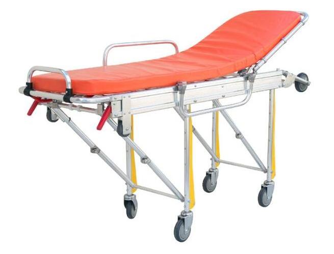 Hot Sale Aluminum Alloy Automatic Hospital Loading Ambulance Stretcher