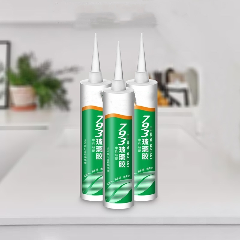 High quality neutral silicon glue Weatherproof silicona glass glue clear silicon sealant For Aquarium