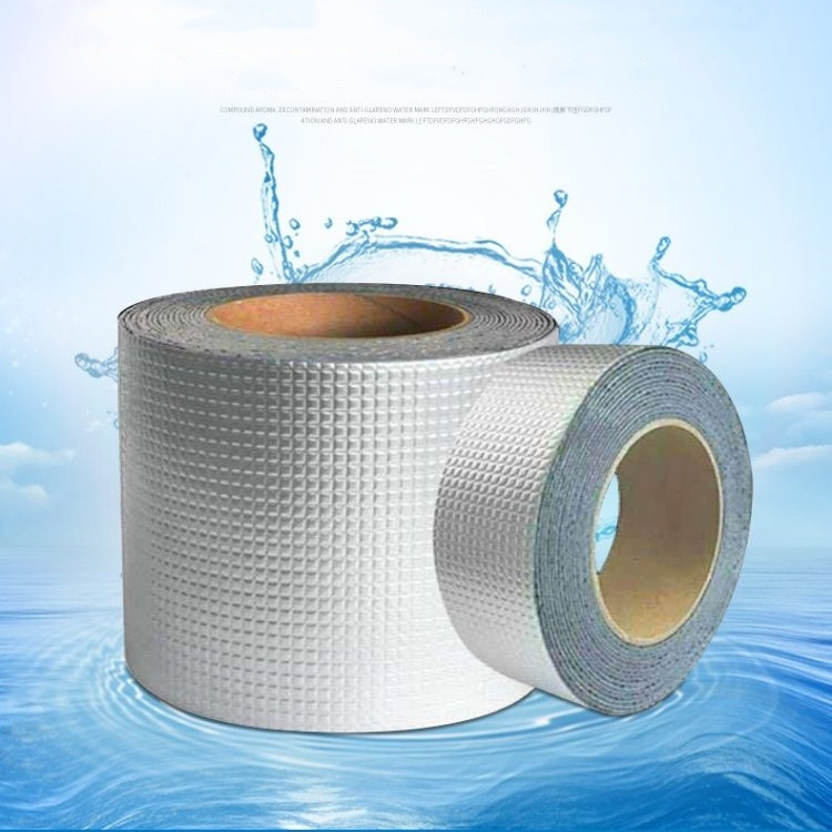 Aluminum Foil Butyl Rubber Waterproof Adhesive Sealing Mastic Roofing Sealant Tape For Roof Leak Repair Butyl tape