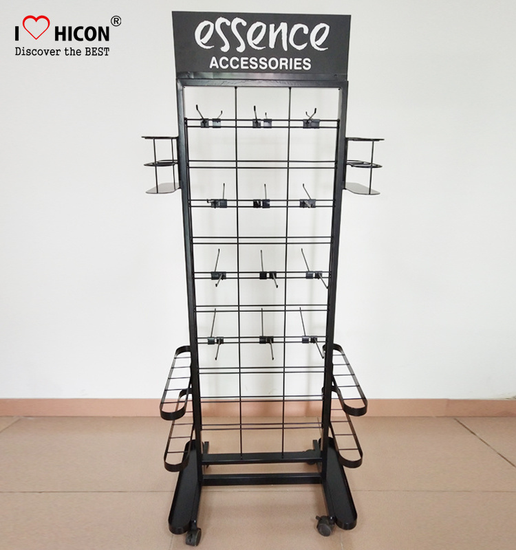 Get Notice Floor Umbrella Merchandising Display Rack Stand