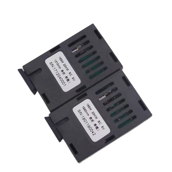 1x9 optical module 1310nm or 1550nm  transceiver series FP LD transmitter and PIN/TIA receiver.