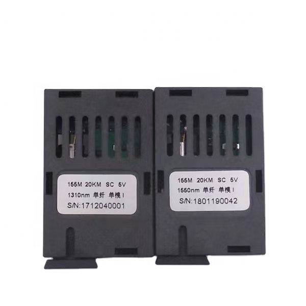 1x9 optical module 1310nm or 1550nm  transceiver series FP LD transmitter and PIN/TIA receiver.