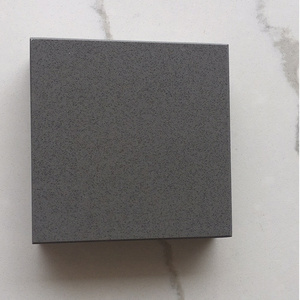 Leathered Finish Countertops Grey Color artificial stone marble slabs cuarzo quartz Synthetic Stone