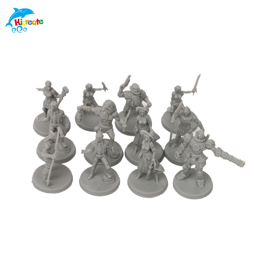 Custom Produced Board Game Small Figurines Toy Board Game Miniatures