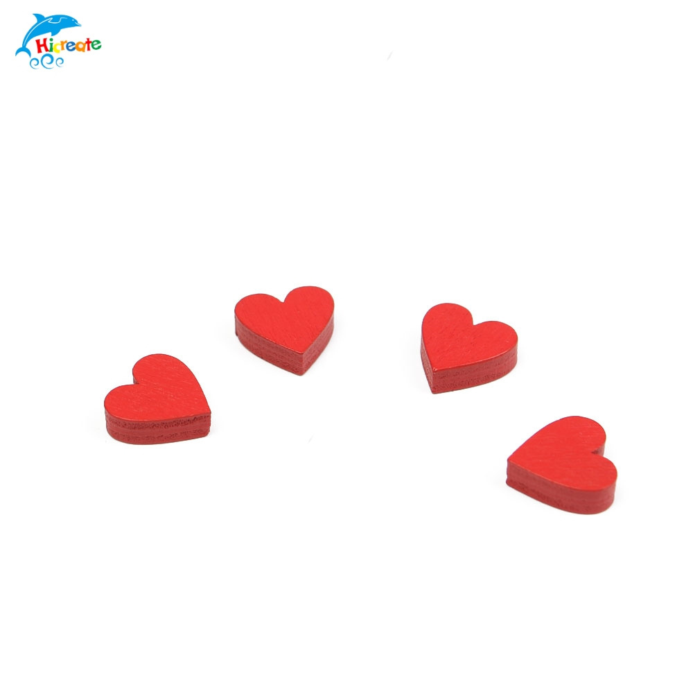 China Suppliers Wooden Board Game Tokens Wood Heart Shape Pawns For Board Games