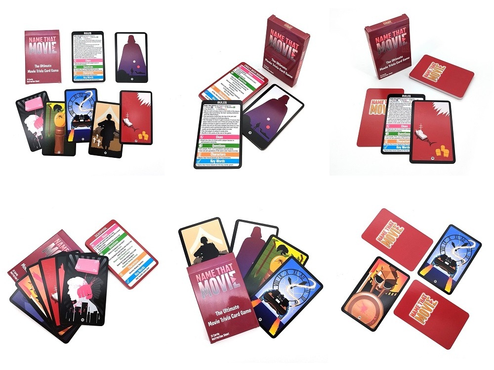 Hicreate Custom printed deck playing poker cards,customised card game