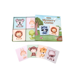 Kids Playing Cards Packaging Card Game PVC Playing Education Children Flash Card