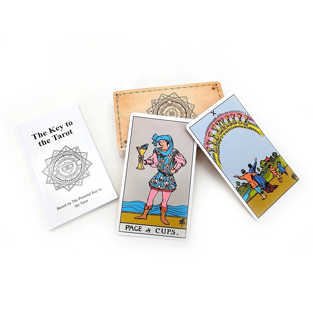 Wholesale Custom Printing Tarot Card Deck High Quality Playing Cards China Factory Made Card