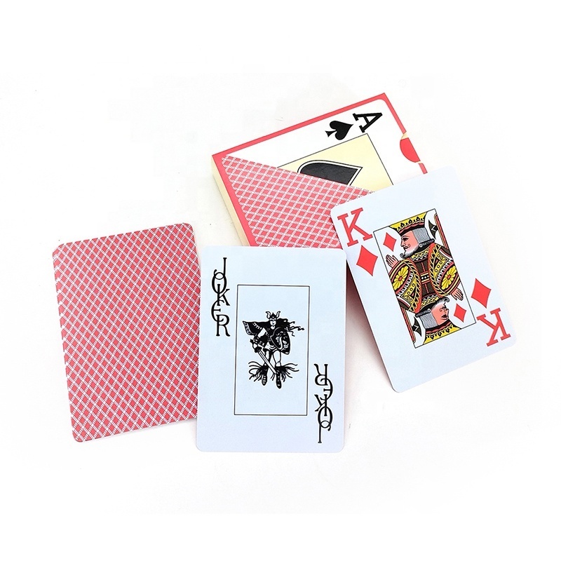 Hicreate Professional Factory Printing Bridge Poker Size US Saudi Kuwait Paper Plastic Playing Card Poker Cards