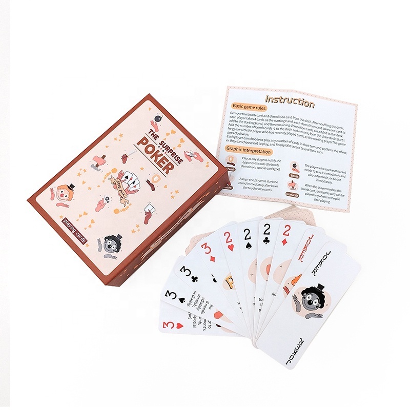 Profefessional Card Game Manufacturer Printed Adult Party Drinking Card Game With Gift Box