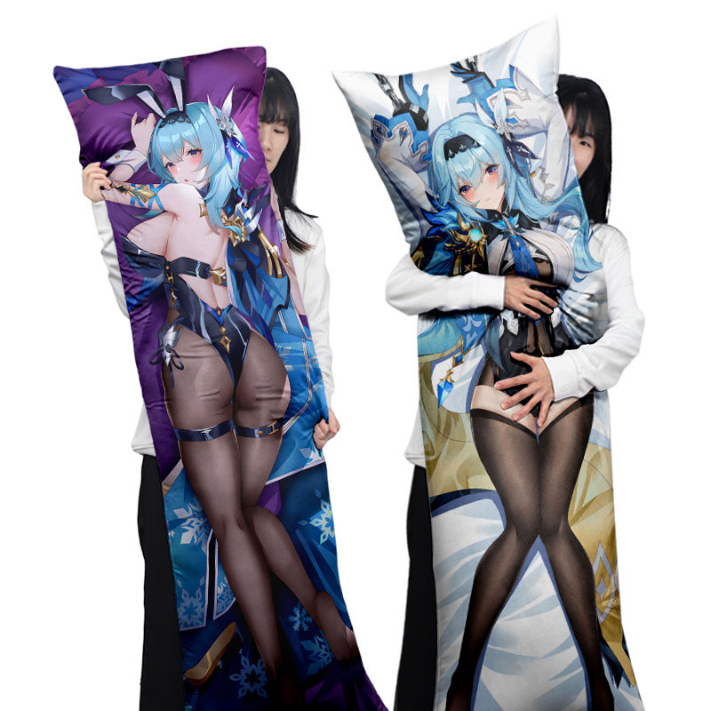 Cheap Anime Custom Genshin Impact Furina Focalors Body Pillow Case Uncensored Printed Dakimakura