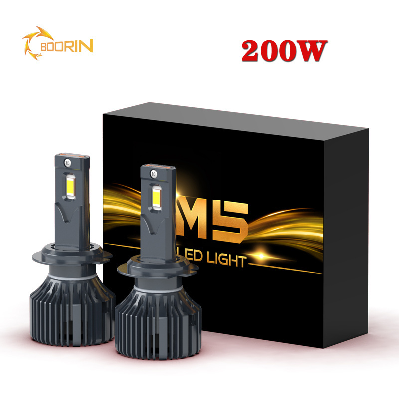 others car light accessories led headlight 100W 200W conversion kit 9005 9006 H13 9004 H11 H4 h7 high power M5 led CAR headlight