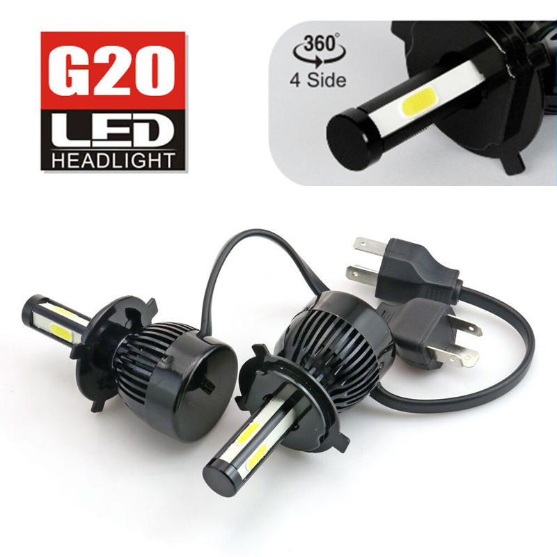 LED headlight , auto parts led headlight kit h4 bulb car &motorcycle led light bar h1 h3 h4 h7 h11 h13 9007 9005 9006 9004 6000k