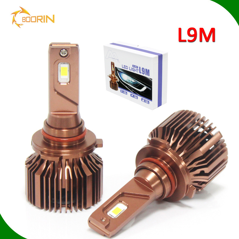 whosale lots dot led lights kit Universal h11 led headlight bulbs cheapest M1 L9 L9M M1 double copper led headlights H11 6000k