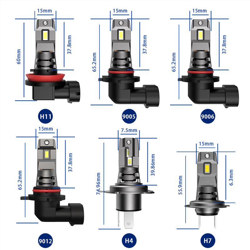 2024 car accessories 12v LED light Special bulb socket H11B PX12W P13W d1 d2 d3 d4 d5 d8s PX24 PSX26 standard light bulb socket